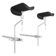 OB GYN Stirrups with Rails for Medical Exam Chairs and Procedure Tables