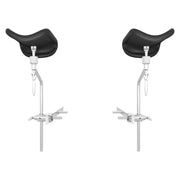 OB GYN Stirrups with Rails for Medical Exam Chairs and Procedure Tables
