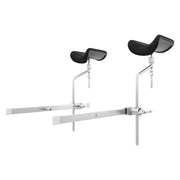 OB GYN Stirrups with Rails for Medical Exam Chairs and Procedure Tables