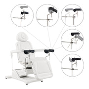 OB GYN Stirrups with Rails for Medical Exam Chairs and Procedure Tables