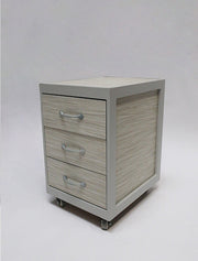 Elora Pedicure Supply Cart with 3 Drawers Belava