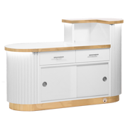 Olivia Reception Desk White Whale Spa