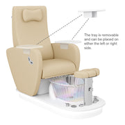 Relaxion II Pedicure Chair with Ventilation & Discharge Pump Beige DIR