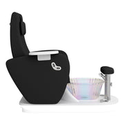 Relaxion II Pedicure Chair with Ventilation & Discharge Pump Black DIR