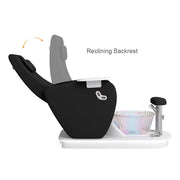 Relaxion II Pedicure Chair with Ventilation & Discharge Pump Black DIR