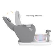 Relaxion II Pedicure Chair with Ventilation & Discharge Pump Gray DIR