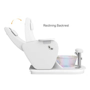 Relaxion II Pedicure Chair with Ventilation & Discharge Pump White DIR