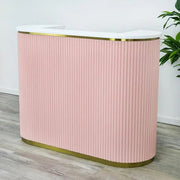 RENÉ Tambour Reception Desk