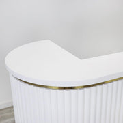 RENÉ Tambour Reception Desk