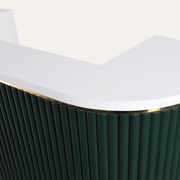 RENÉ Tambour Reception Desk