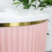 RENÉ Tambour Reception Desk