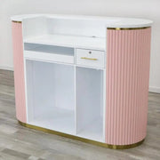 RENÉ Tambour Reception Desk
