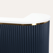 RENÉ Tambour Reception Desk
