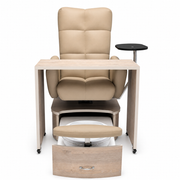 ROVELLO Manicure Table Belava - Manicure Workstation for Element, Impact & Dorset Pedicure Chairs