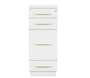 Romance II Styling Station Cabinet White DIR
