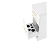 Romance II Styling Station Cabinet White DIR