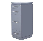 Romance II Styling Station Cabinet Graphite Gray DIR