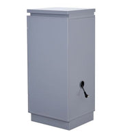 Romance II Styling Station Cabinet Graphite Gray DIR