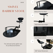 Swivel Barber Stool
