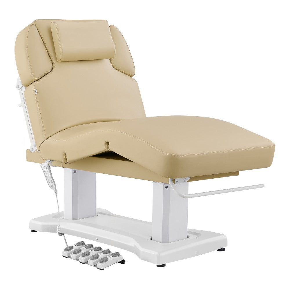 Tranquility 4 Motors Electric Medical Spa Treatment Table Beige DIR