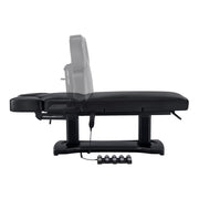 Tranquility 4 Motors Electric Medical Spa Treatment Table Black DIR