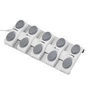 Tranquility 4 Motors Electric Medical Spa Treatment Table Gray DIR