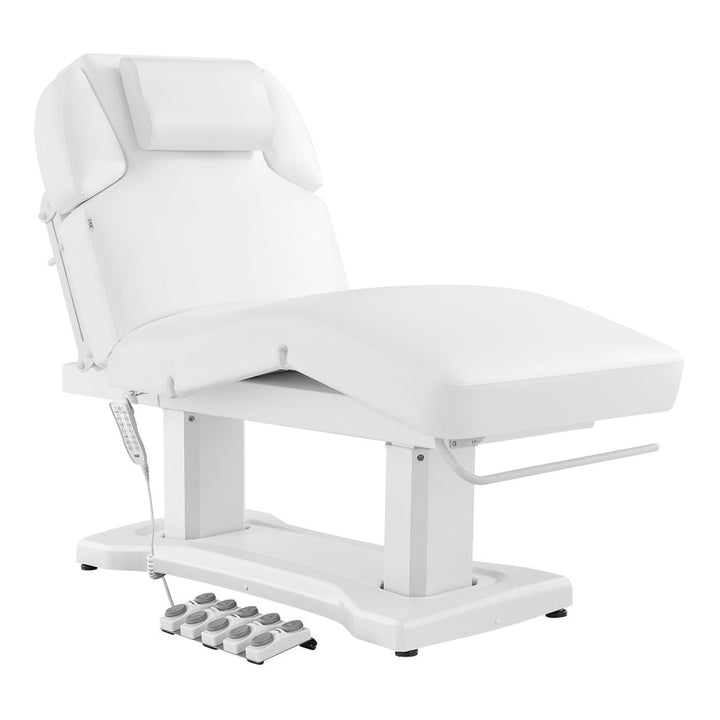 Tranquility 4 Motors Electric Medical Spa Treatment Table White DIR