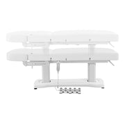 Tranquility 4 Motors Electric Medical Spa Treatment Table White DIR