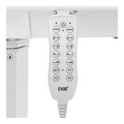 Tranquility 4 Motors Electric Medical Spa Treatment Table White DIR