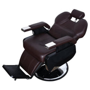 BarberPub Reclining Barber Chair, All Purpose Hydraulic Chair with Headrest 2688