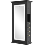 Adonis Double LED Lighted Salon Station