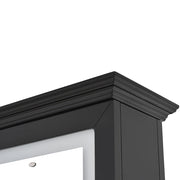 Adonis Double LED Lighted Styling Station Black DIR