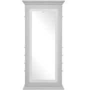 Adonis Double LED Lighted Styling Station Gray DIR