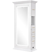 Adonis Double LED Lighted Salon Station