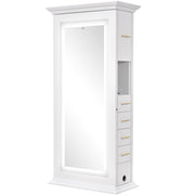 Adonis Double LED Lighted Styling Station White DIR