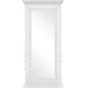 Adonis Double LED Lighted Styling Station White DIR