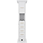 Adonis Double LED Lighted Styling Station White DIR
