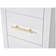 Adonis Double LED Lighted Styling Station White DIR