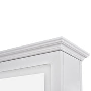 Adonis Double LED Lighted Styling Station White DIR