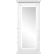 Adonis Single LED Lighted Salon Styling Station