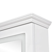 Adonis Single LED Lighted Salon Styling Station