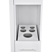 Adonis Single LED Lighted Salon Styling Station