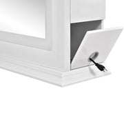 Adonis Single LED Lighted Salon Styling Station