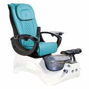 Alden Crystal White Base Pedicure Chair Whale Spa