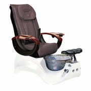Alden Crystal White Base Pedicure Chair Whale Spa