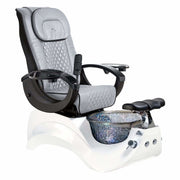 Alden Crystal White Base Pedicure Chair Whale Spa
