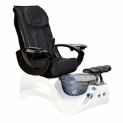 Alden Crystal White Base Pedicure Chair Whale Spa