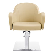 Amore Hydraulic Salon Styling Chair Beige DIR