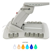 Aurora Medical Spa Table with 4 Motors, Plus Hand & Foot Remote Gray DIR