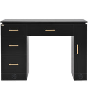 Avalon Nail Manicure Table Black DIR